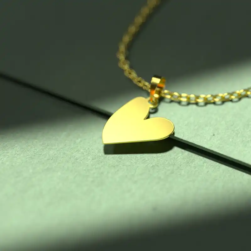 گردنبند طلا 18 عیار زنانه مدوپد مدل گل کد CA10866