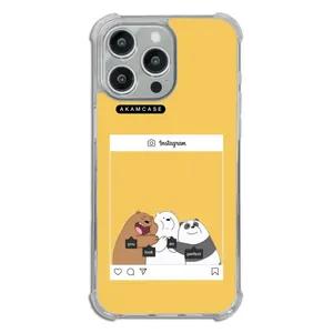 AKAM AMCWTA15PROMAX-BARE BEAR5 Cover For Apple iPhone 15 Pro Max