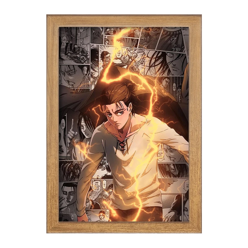 تابلو خندالو مدل ارن یگر انیمه اتک آن تایتان Attack on Titan  کد 10999
