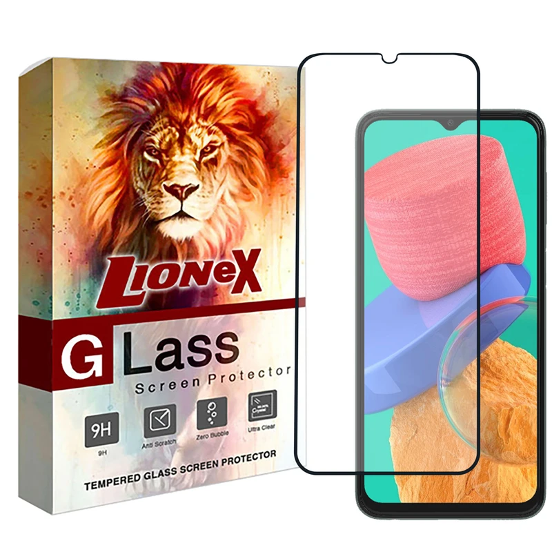 محافظ صفحه نمایش سرامیکی مات لایونکس مدل MCERAMLION مناسب برای گوشی موبایل سامسونگ Galaxy M33