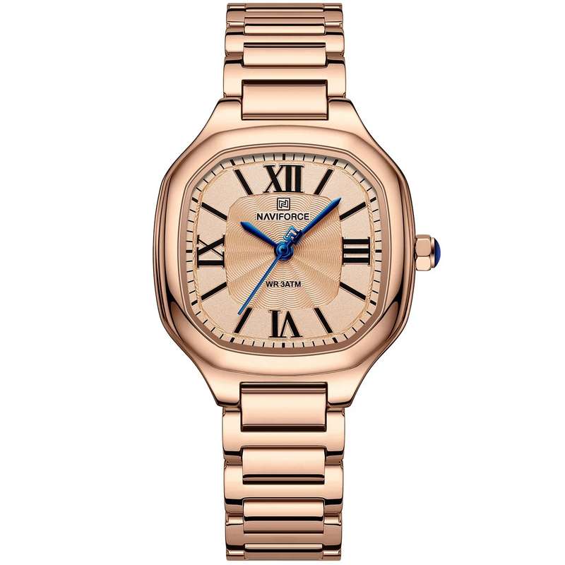 ساعت مچی عقربه ای زنانه نیوی فورس مدل NF5042 RGRG