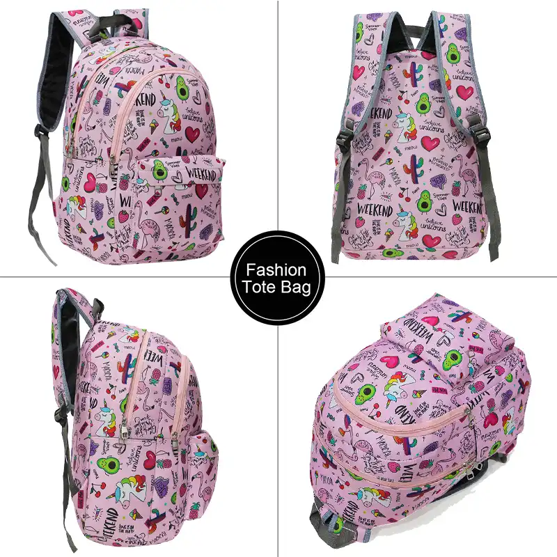 کوله پشتی مدل  ERF-3698 به همراه جامدادی