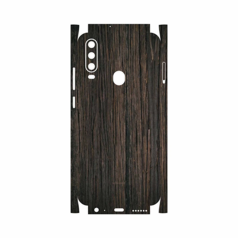 برچسب پوششی ماهوت مدل Burned Wood-FullSkin مناسب برای گوشی موبایل جی ال ایکس Shahin 2