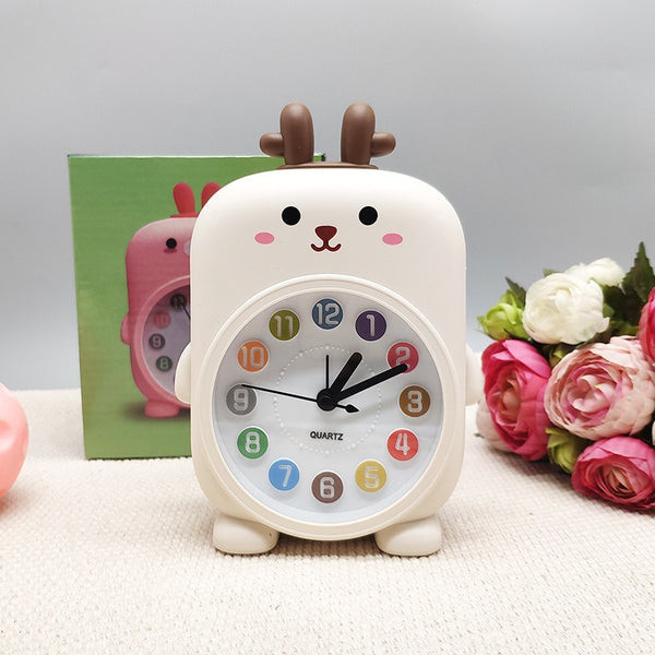 ساعت رومیزی کودک مدل آلارم دار فانتزی گوزن
