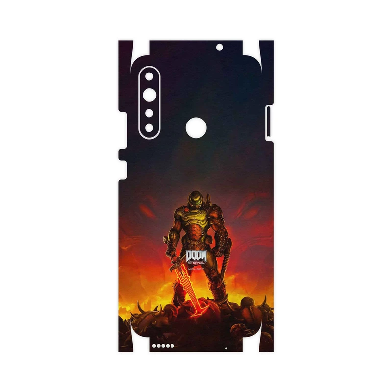 برچسب پوششی ماهوت مدل DOOM Game Series-FullSkin مناسب برای گوشی موبایل جی پلاس P10