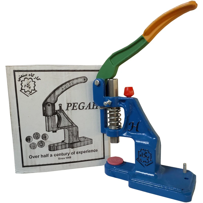 عکس شماره 2 : دستگاه پرس دکمه پگاه مدل a