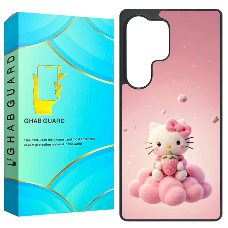 کاور قاب گارد طرح کیتی مدل GS25U مناسب برای گوشی موبایل سامسونگ Galaxy S25 Ultra 
