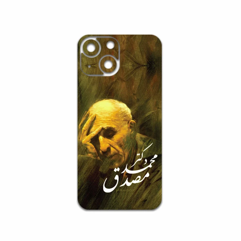 برچسب پوششی ماهوت مدل Dr-Mosadeq مناسب برای گوشی موبایل اپل iPhone 13 Mini