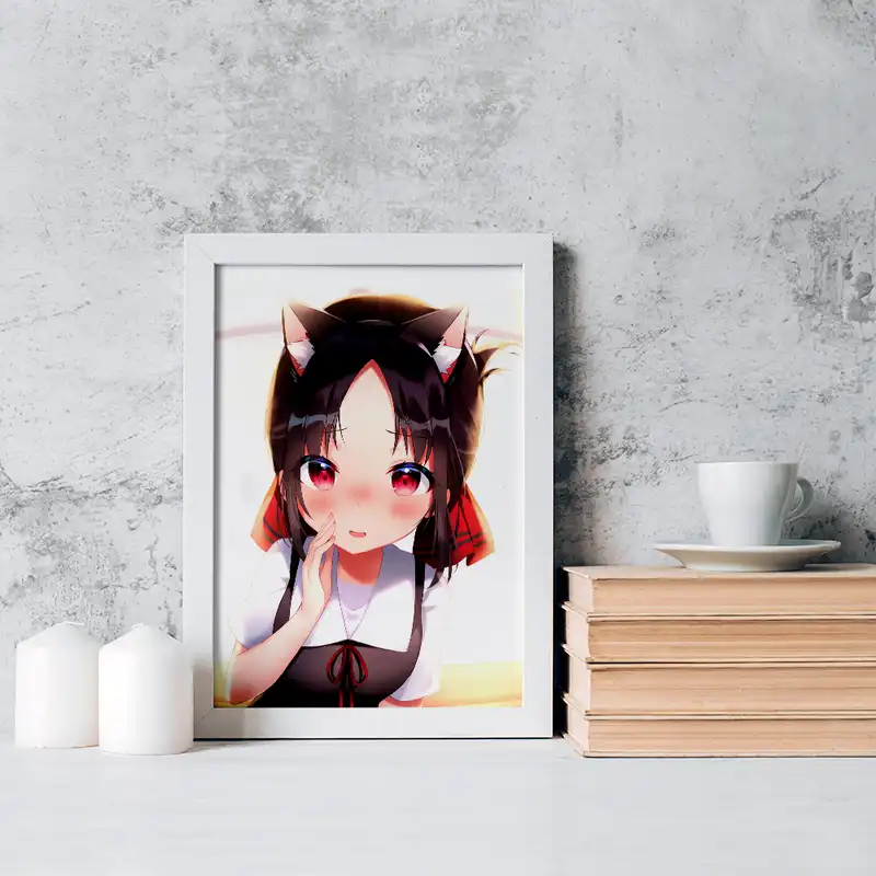 تابلو خندالو مدل کاگویا شینومیا انیمه کاگویا ساما کد 16046