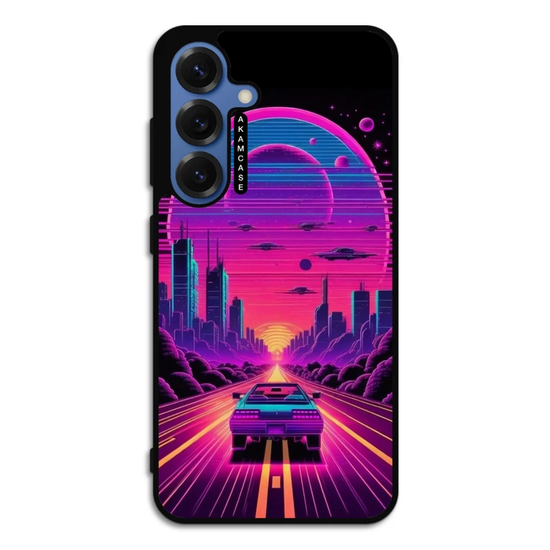 کاور آکام مدل AMC-WSGS25-NEON-9 مناسب برای گوشی موبایل سامسونگ Galaxy S25