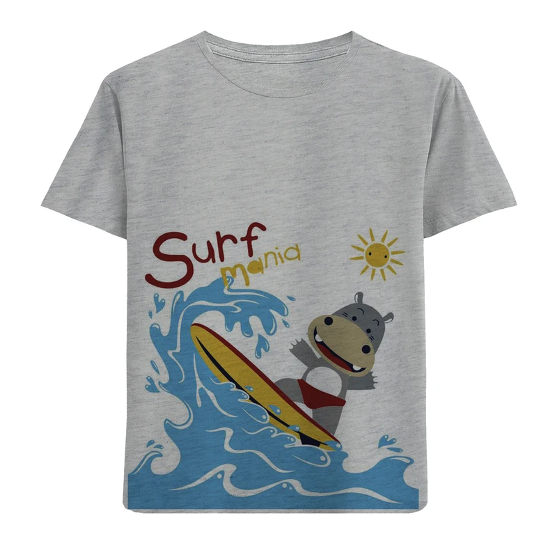 تی شرت بچگانه مدل موج سواری F284