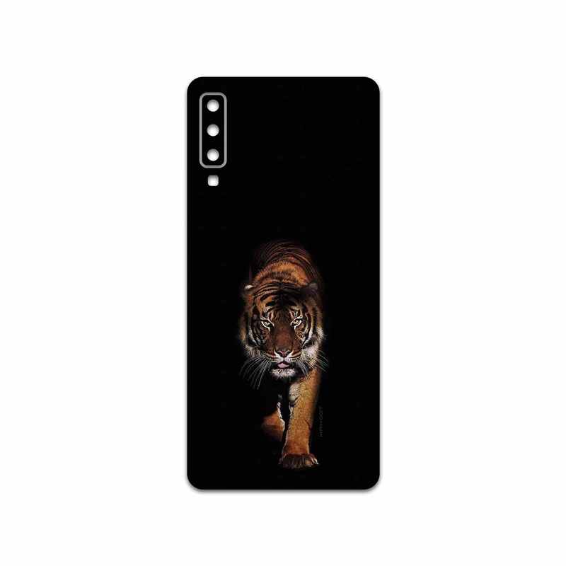 برچسب پوششی ماهوت مدل Wild Tiger مناسب برای گوشی موبایل سامسونگ Galaxy A7 2018