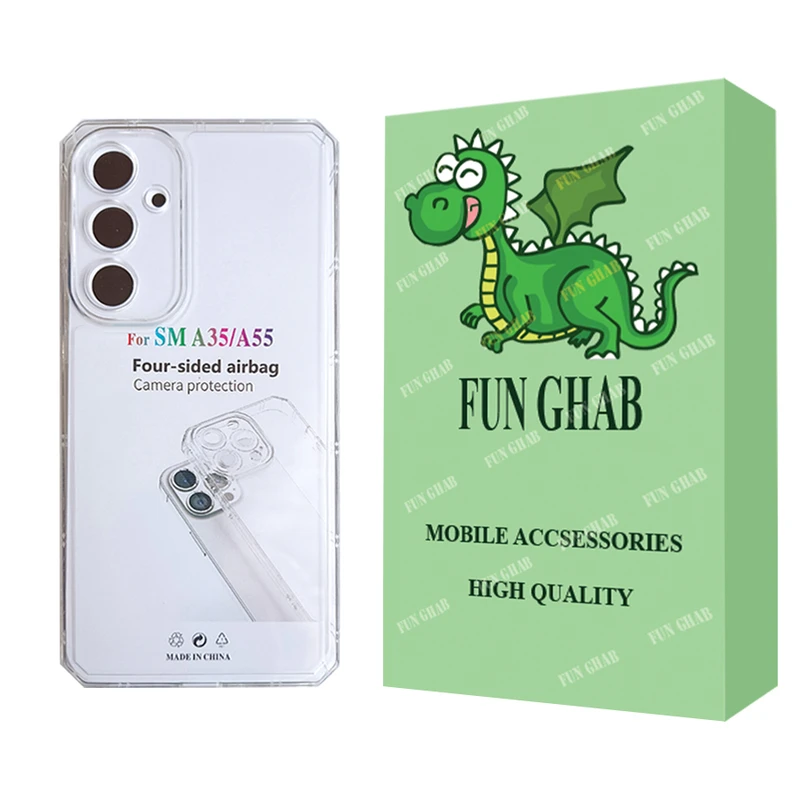 کاور فان قاب مدل ژله ای مناسب برای گوشی موبایل سامسونگ Galaxy A35