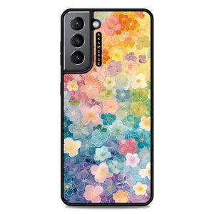 AKAM AMC-WSGS21-FLOWERS-27 Cover For Samsung Galaxy S21
