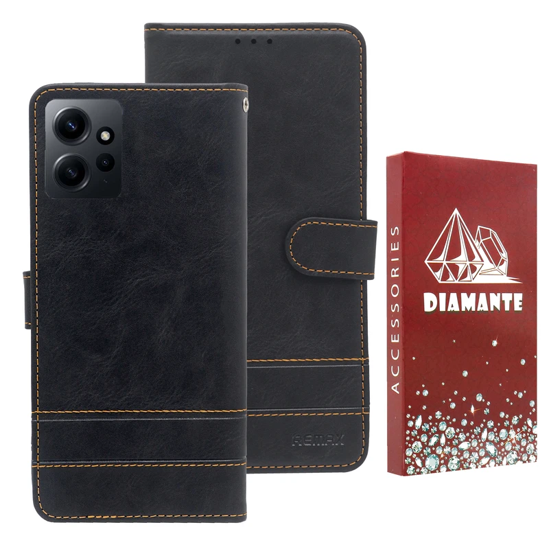 کیف کلاسوری دیامانته مدل Remax Ros مناسب برای گوشی موبایل شیائومی Redmi Note 12 4G