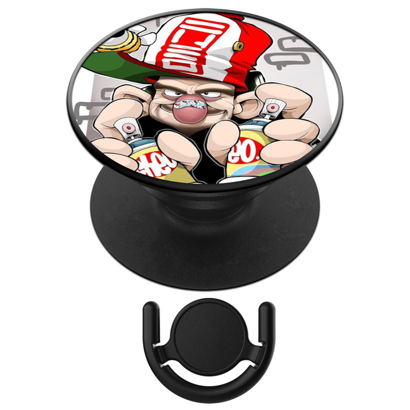 پایه نگه دارنده گوشی موبایل پاپ سوکت آکام مدل APSC0770 به همراه پاپ کلیپ