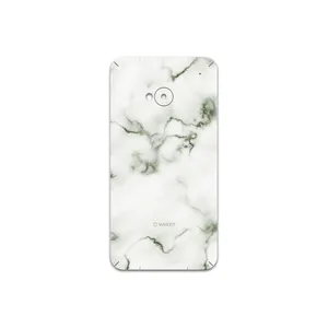 MAHOOT  Blanco-Smoke-Marble Cover Sticker for HTC One M7