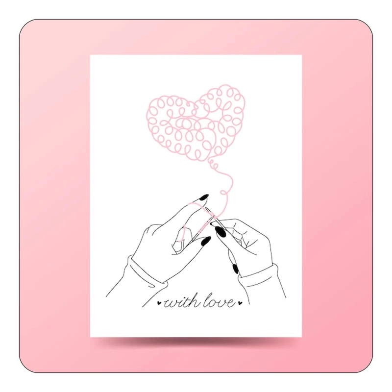 مگنت کاکتی طرح عاشقانه مدل mp38829