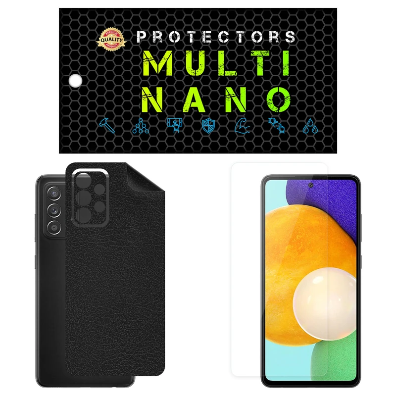 محافظ صفحه نمایش مولتی نانو مدل X-SFL مناسب برای گوشی موبایل سامسونگ Galaxy A52 5G به همراه برچسب پوششی
