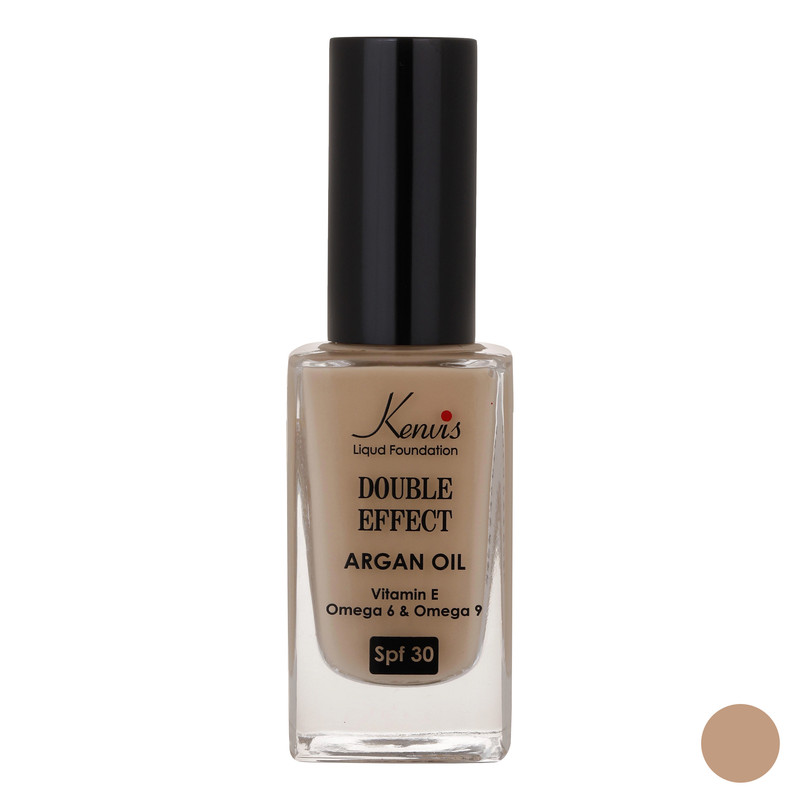 کرم پودر کنویس مدل DOUBLE EFFECT  شماره P03 حجم 35 میلی لیتر