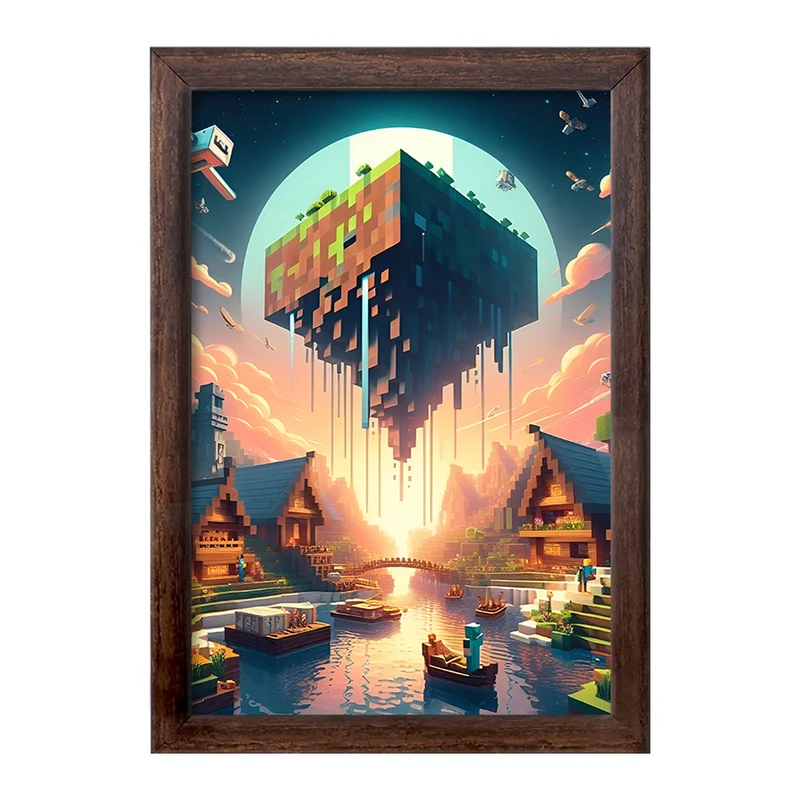 تابلو خندالو طرح ماینکرافت (Minecraft) کد F3541