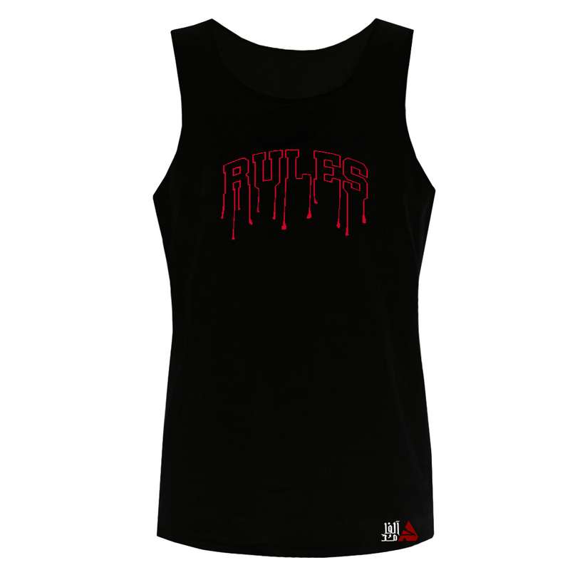 تاپ مردانه مدل Rules کد b024 رنگ مشکی 