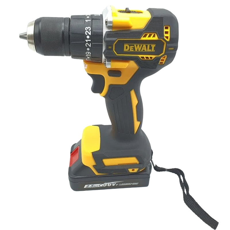 دریل شارژی چکشی براشلس  مدل brushless مجموعه 28 عددی