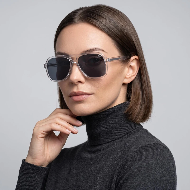 عینک آفتابی خلبانی (Aviator) آلبرت وگ مدل S31117C4 Acetate Avantgarde Visionary