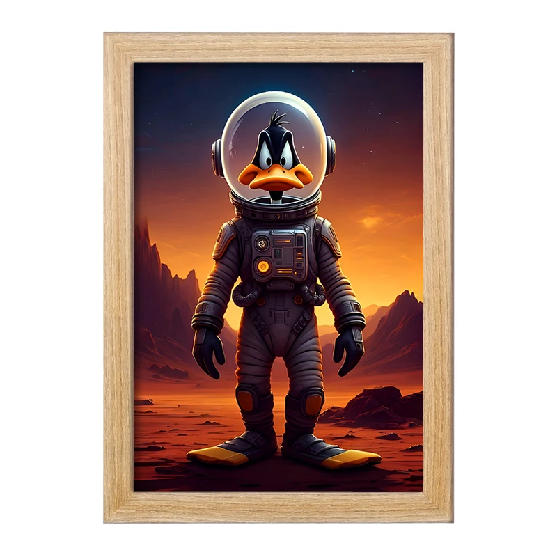 تابلو خندالو مدل دافی داک (Daffy Duck) کد F11747