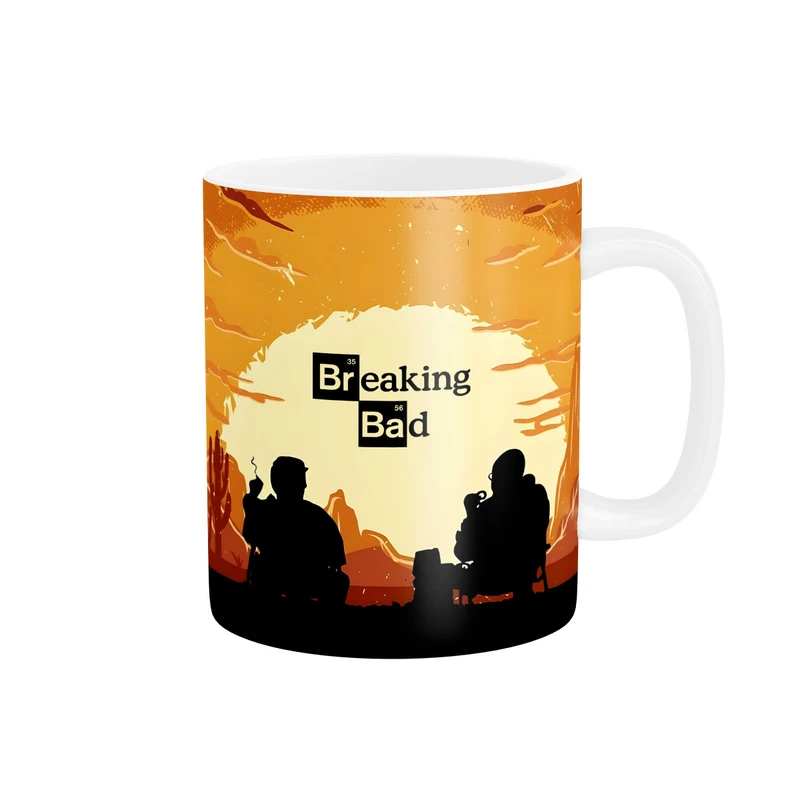 ماگ طرح بریکینگ بد مدل صحرا کد 0015