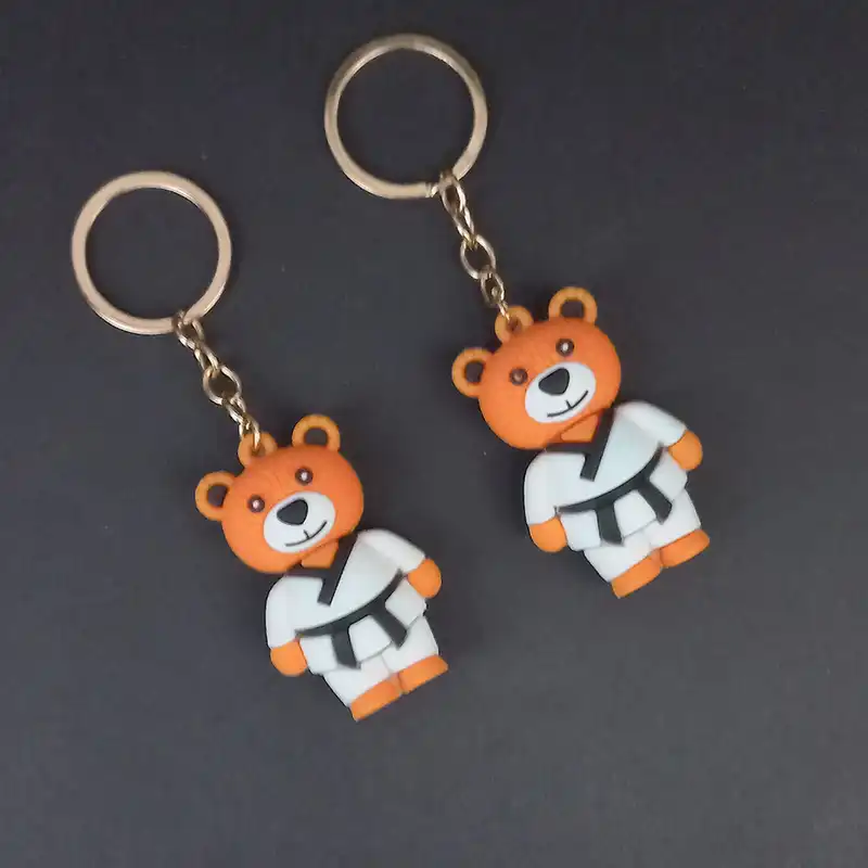 جاکلیدی مدل خرس لباس کاراته ای