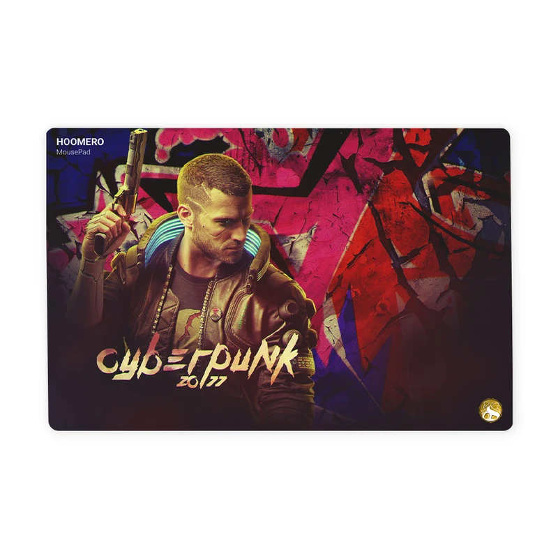 ماوس پد هومرو مدل ML523-SIZE2437 طرح بازی سایبرپانک