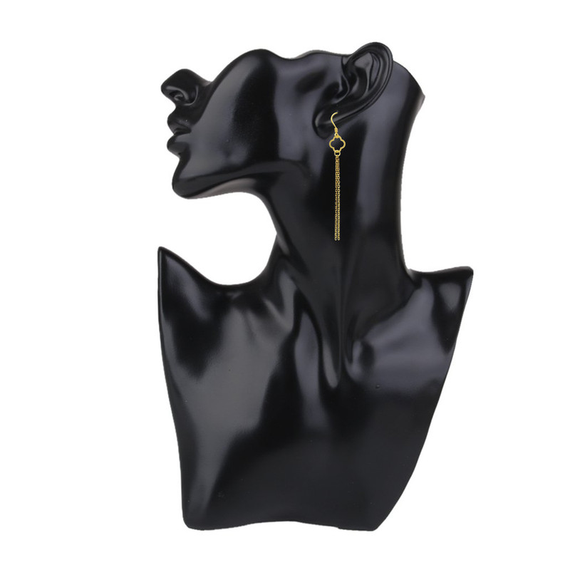 گوشواره طلا 18 عیار زنانه مانچو کد efgs018