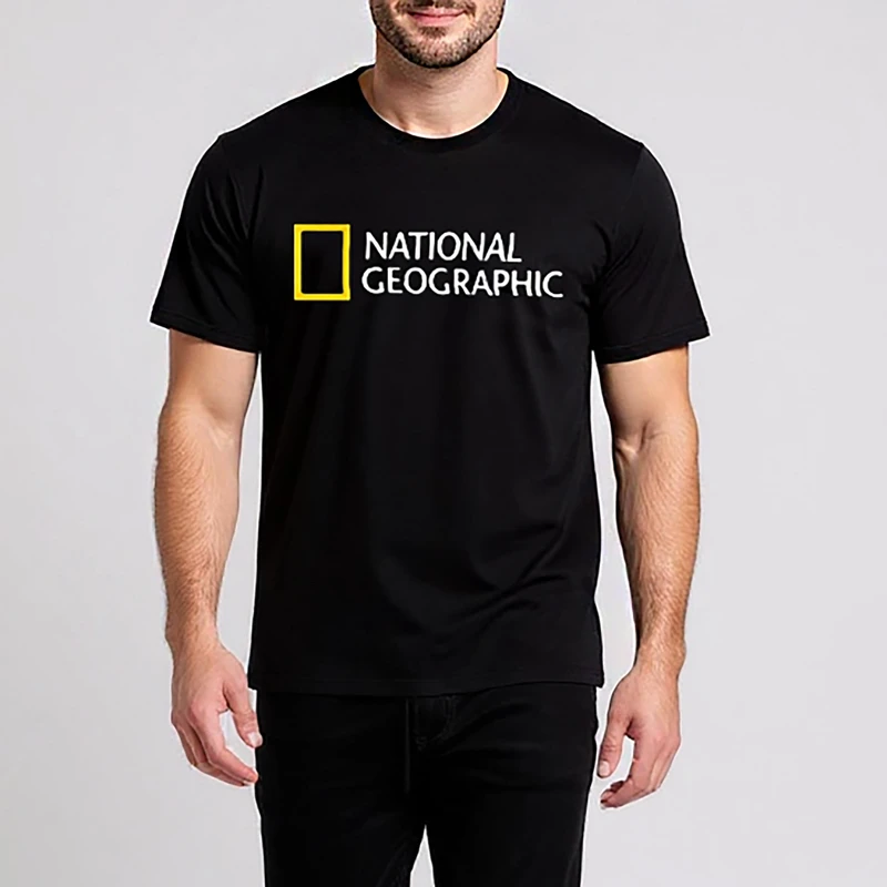 تی شرت آستین کوتاه مردانه طرح نشنال جئوگرافیک کد BWY13345