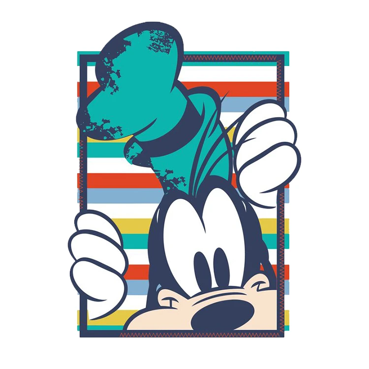 استیکر پارچه و لباس پاد آفرین مدل کارتونی کد 583