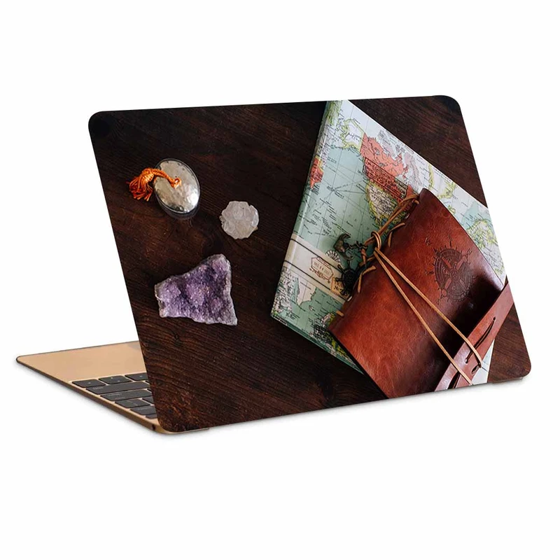 استیکر لپ تاپ طرح car van robot کد N-80 مناسب برای لپ تاپ 15.6 اینچ