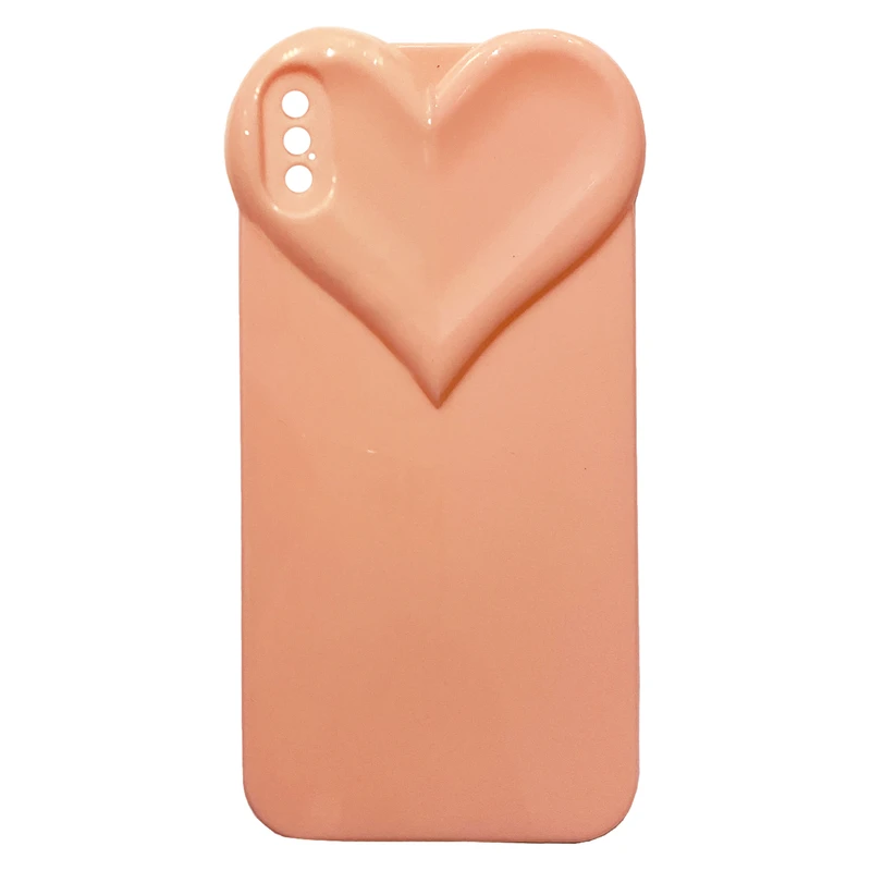 کاور مدل قلبی کد 00650 مناسب برای گوشی موبایل اپل iphone Xs/x