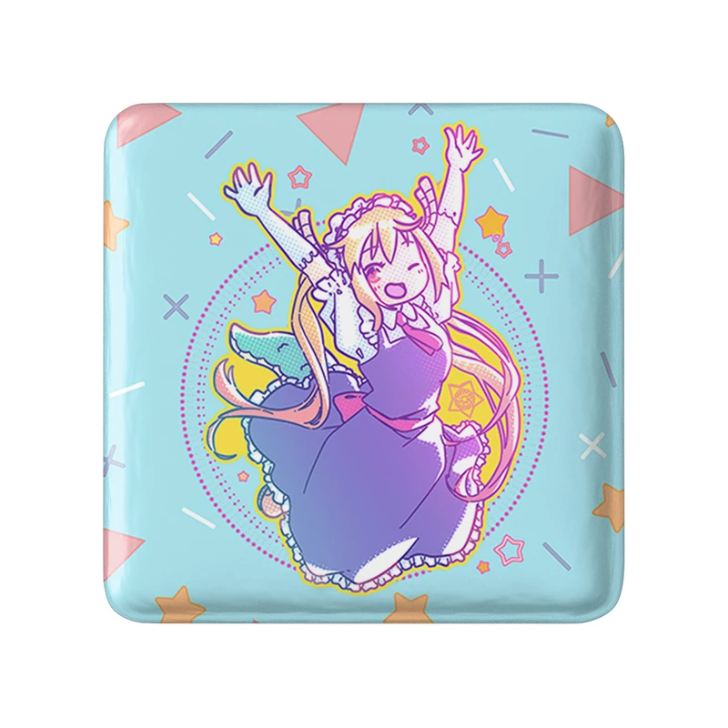 پیکسل خندالو طرح توهرو انیمه اژدهای خدمتکار کوبایاشی مدل مربعی کد 36343