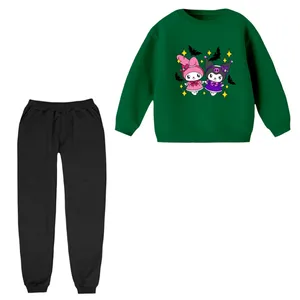 ست سویشرت و شلوار راحتی بچگانه مدل ملودی و کرومی کد 2 