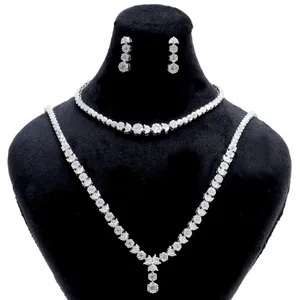 نیم ست نقره زنانه مدل GTA-280