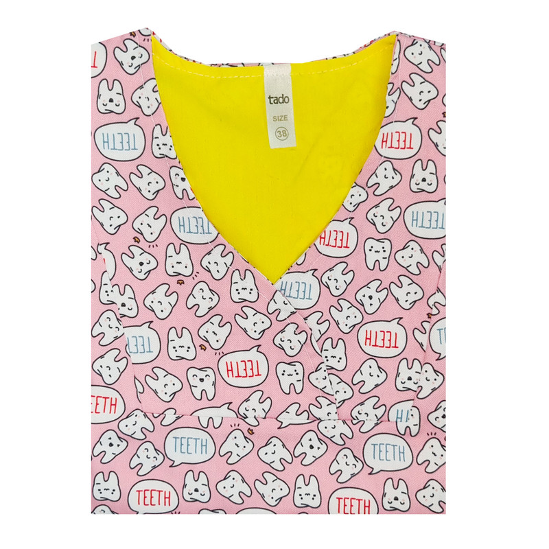 روپوش پزشکی زنانه تادو مدل RO1914 روپوش پزشکی زنانه تادو مدل RO1914