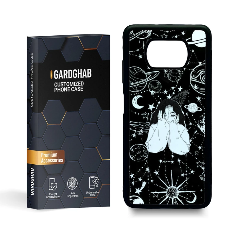 کاور گارد قاب مدل دخترانه مناسب برای گوشی موبایل شیائومی poco X3