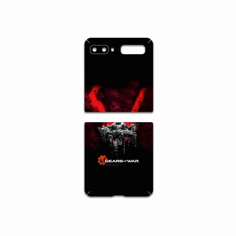 برچسب پوششی ماهوت مدل Gears-Of-War-Game مناسب برای گوشی موبایل سامسونگ Galaxy Z Flip