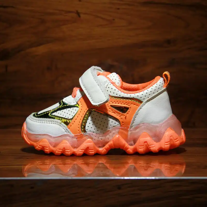 کفش پیاده روی بچگانه مدل هولوگرامی کد Ba 135