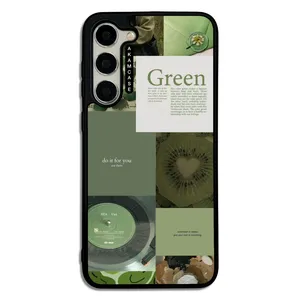 AKAM AMC-WSGS23P-GREEN-22 Cover For Samsung Galaxy S23 Plus