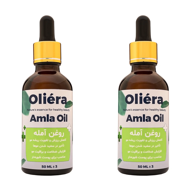 روغن مو اُلیئرا مدل آمله کد + A حجم 50 میلی لیتر بسته 2 عددی