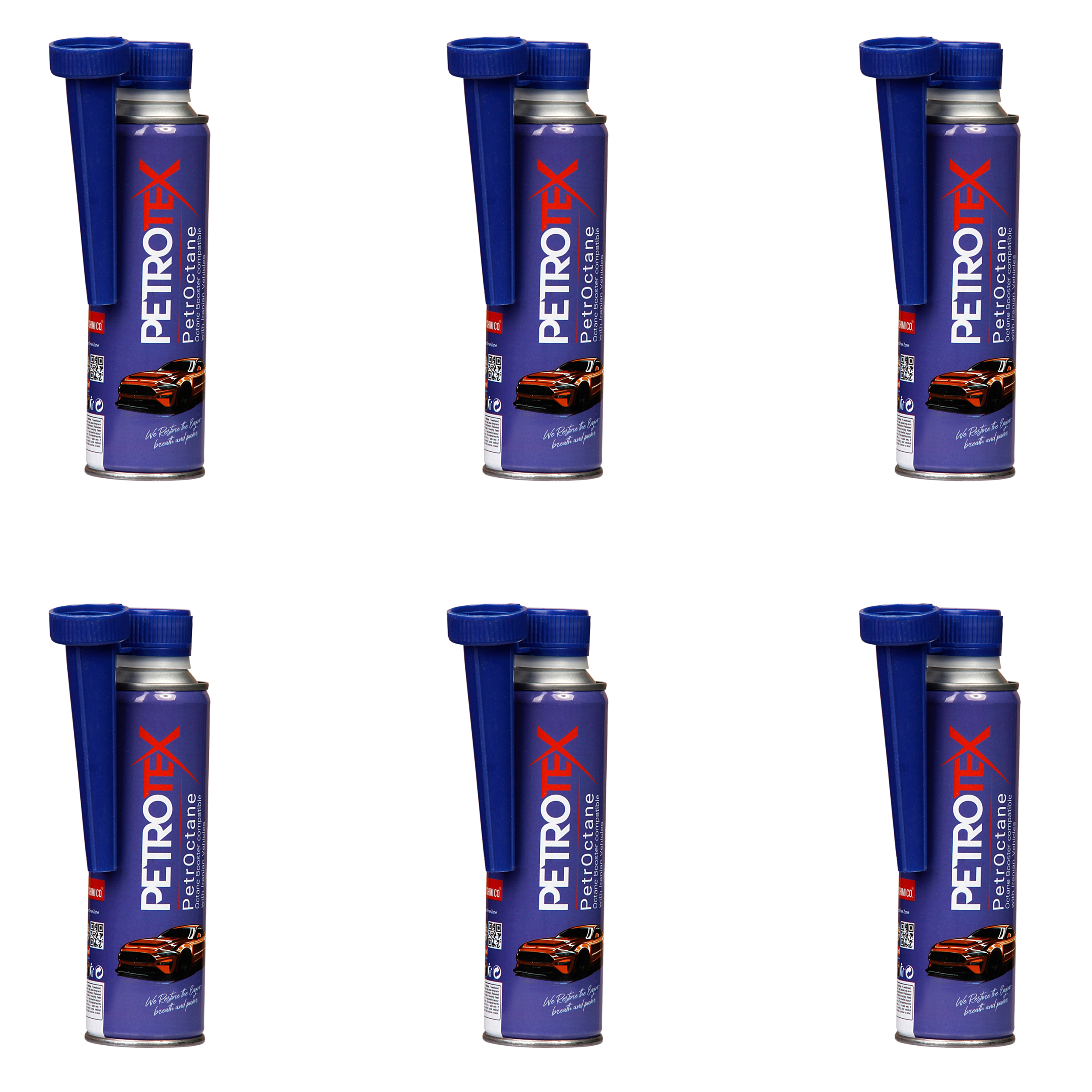 مکمل سوخت پتروتکس مدل PetrOctane حجم 150 میلی لیتر - بسته 6 عددی