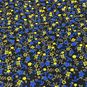 پارچه لباس عرض 1.5 متر مدل کاتانا رنگ آبی