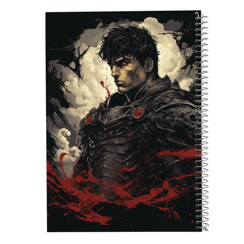 دفتر شطرنجی 50 برگ مدوپد مدل berserk کد DF2031