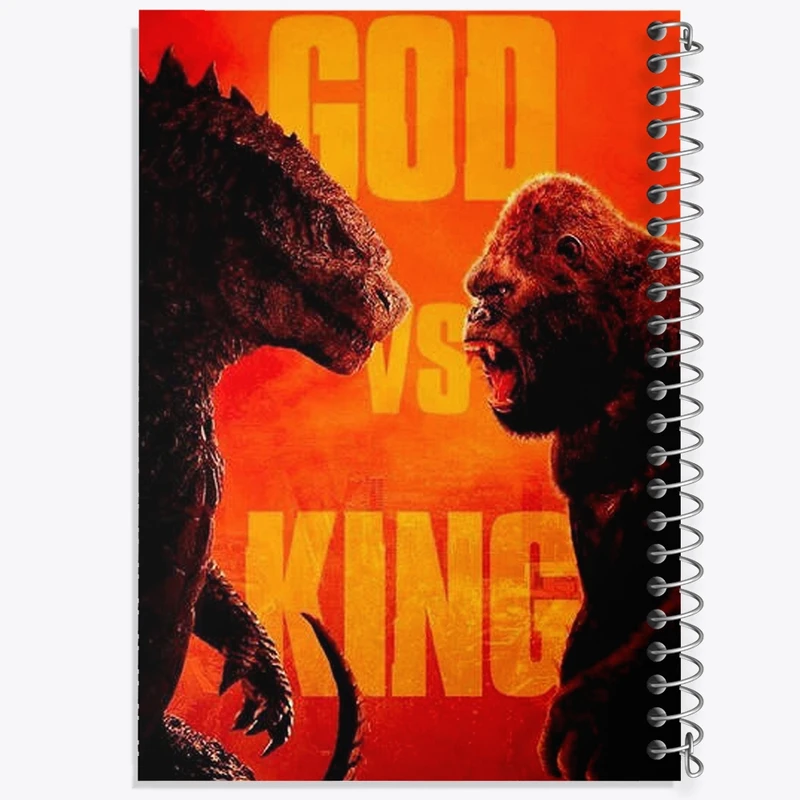 دفتر لیست خرید 50 برگ خندالو طرح گودزیلا کد F2113